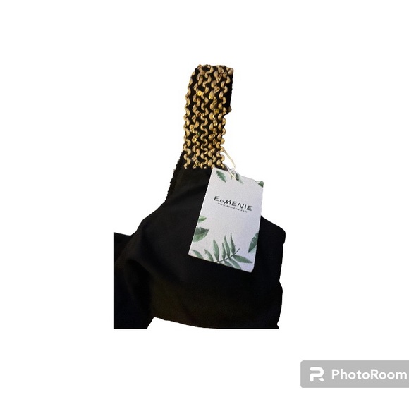 BNWT Eomenie Crisscross High Waisted Wrap Bikini Tie Back - Picture 4 of 5